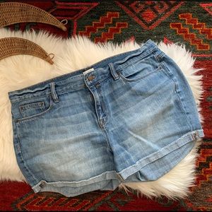 J. Crew Distressed Denim Shorts